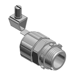 Zinc/Steel Non-Insulated Connectors w/ Ground